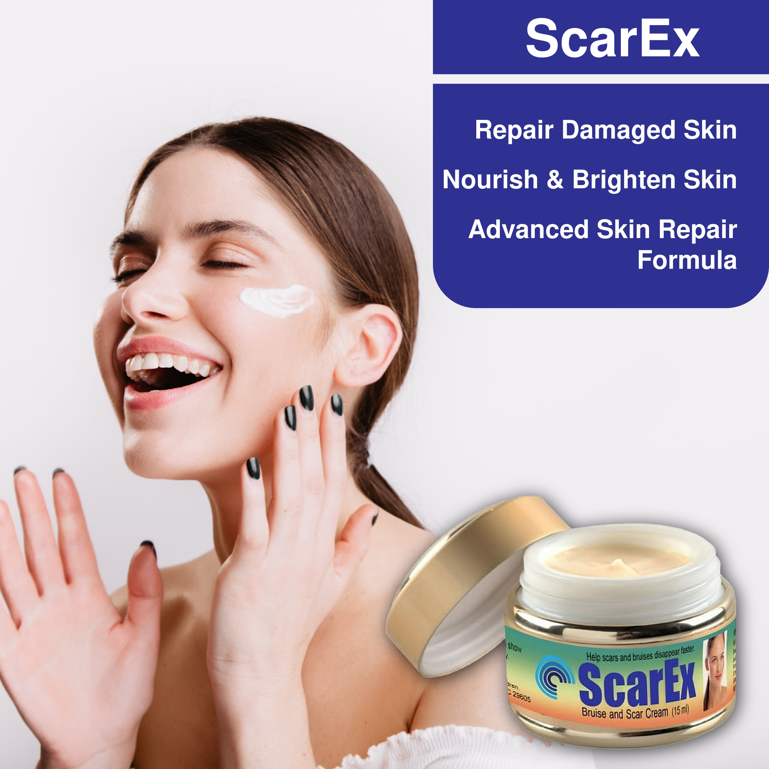 7 Day Scar Removal Cream Gel Fast Recovery Skin Scars Treat Surgery Scars  Stretch Marks Acne Pox Prints Burn Repair Body Car - AliExpress