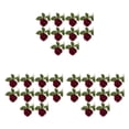 thumbnail image 1 of Naiovety Ramo de novia de 10 piezas, decoración de rosas, durabilidad duradera, precio asequible, flores artificiales de plástico, vino Type1 NO1, 1 of 6