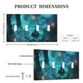 thumbnail image 3 of Game Graphics Temple Switch Cover Decorative Wall Plate / 4-Gang 4-Toggle / Standard Size 4.5x8 in, 3 of 5