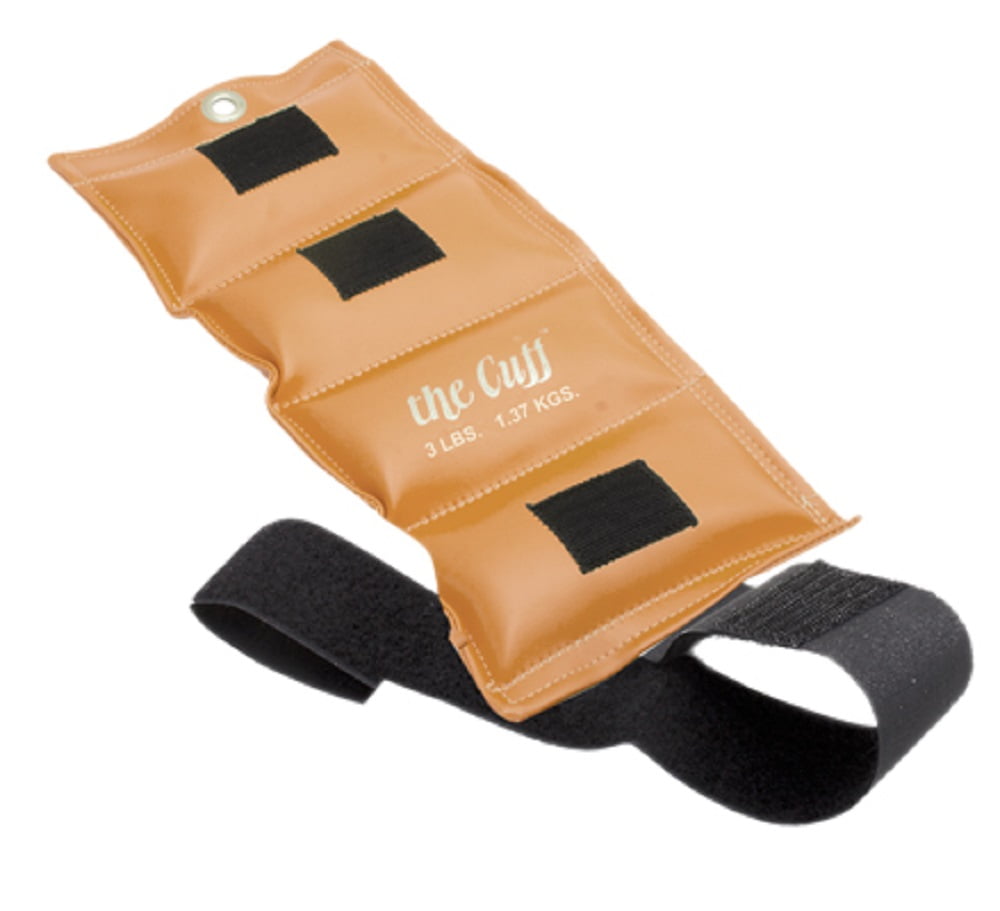 Fabrication Enterprises The Cuff Original  Ankle and Wrist Weight, Gold, 3 lb. | 1 Each