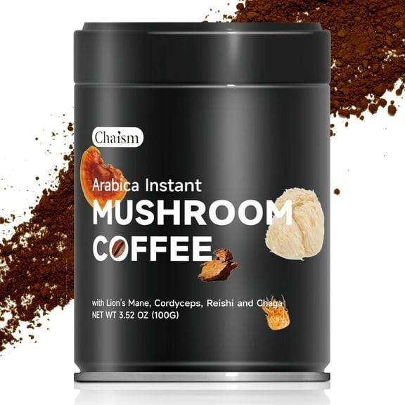 HadinEEon Instant Coffee Powder, Plant Based, Gluten-Free, 100% Arabica Beans, 3.52oz