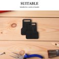 thumbnail image 3 of PAMINGONO Black Metal Car Door Step Protection with AntiSlip Design and Easy Installation for Vehicle Durability 2Pcs, 3 of 7