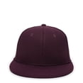 thumbnail image 3 of OC Sports CAGE25 Flexible Fitting Cap - Maroon, 3 of 8