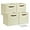 Full Beige1, variant on Collapsible Fabric Storage Cube Bins with 2 Reinforced PU Handles, Foldable Storage Organizer Baskets for Closet, Shelves, Living Room | 11"x11"x11", 4 Pack, Gray & White