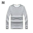 thumbnail image 4 of Guardurnaity Ropa interior térmica masculina de manga larga de invierno que mantiene el calor, camiseta de moda, camisa informal adelgazante, accesorio de Ropa interior Gris claro METRO Guardurnaity AP013380-21, 4 of 6