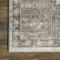 thumbnail image 5 of nuLOOM Magdna Vintage Medallion Fringe Area Rug, 2' 8" x 8', Beige, 5 of 9