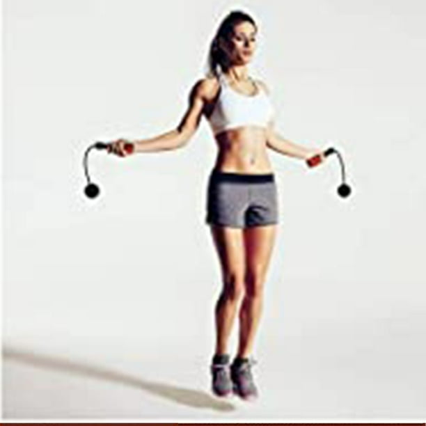 Cordless Jump Rope 2 in 1 Training for Aerobic Exercise Adjustable Weighted Workout Walmart
