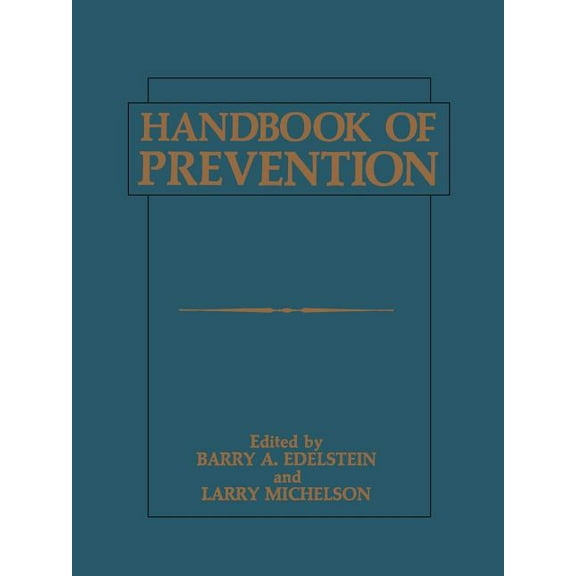 Handbook of Prevention, (Paperback)