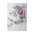 thumbnail image 2 of Ryvnso Christmas Santa and Deer Rectangle Table Cloth Tablecover Dinning Tablecloth 60"x60", 2 of 8