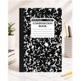 thumbnail image 2 of Xoirich Marble Composition Notebooks, Composition Notebook, Wide Ruled Composition Book, 30 Sheets/60 Pages, Hard Cover, Sewn Binding, Classroom Must Haves @001, 2 of 5