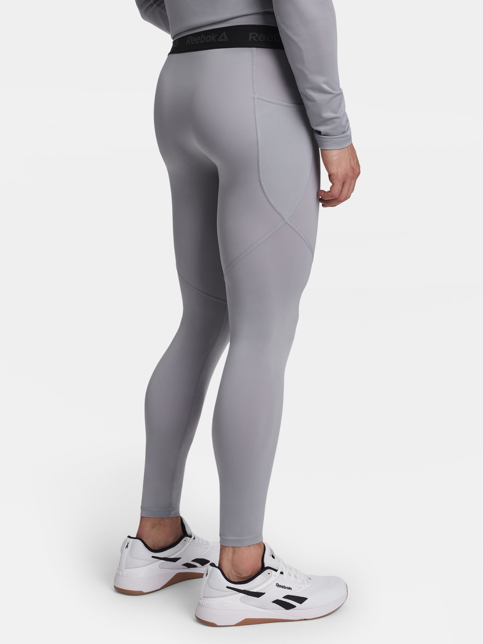 Reebok Men's and Big Men's Kinetic Compression Leggings, Sizes XS-5XL