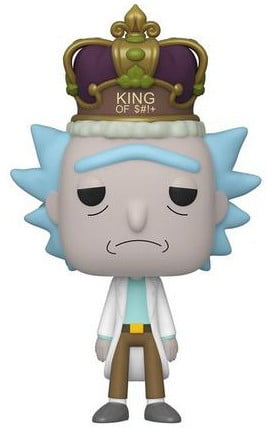 Funko Pop Animation: Rick and Morty King of S Vinyl Figure for sale online 
