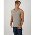 thumbnail image 4 of Hanes Unisex Garment Dyed Cotton Tank Concrete Gray 2XL, 4 of 7