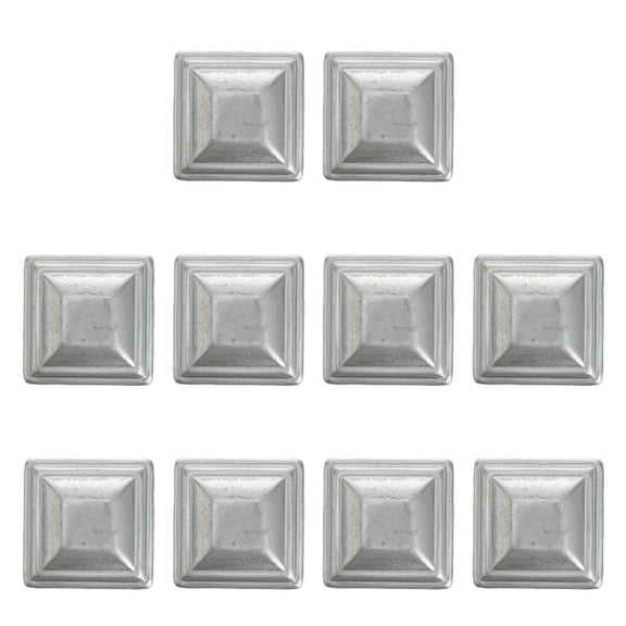 Post Cap Fence Caps Covers 4x4 Deck Decorative Fences Iron Wrought Railing Sheet 10 Pcs