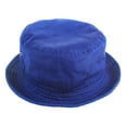 thumbnail image 2 of Gelante Bucket Hat 100% Cotton Packable Summer Travel Cap. Royal Blue-L/XL, 2 of 3