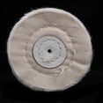 thumbnail image 4 of Jewelry Grinding Polishing Tools Pearl Buffing Cotton Cloth White Wheel Pad (75mm), 4 of 4