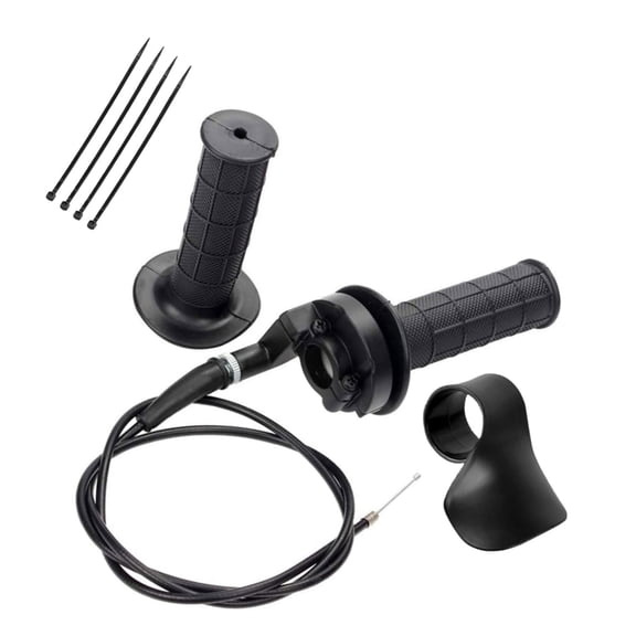 MANNYA 1. Heavy Duty ABS Throttle Grip Assembly for 50-250CC Pit/Dirt Bikes - Anti-Slip Ergonomic Control Handle Cover