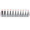thumbnail image 2 of OULII Driver Bit Set Socket Set Silver for Appliances DIY Enthusiasts 34Pack, 2 of 5