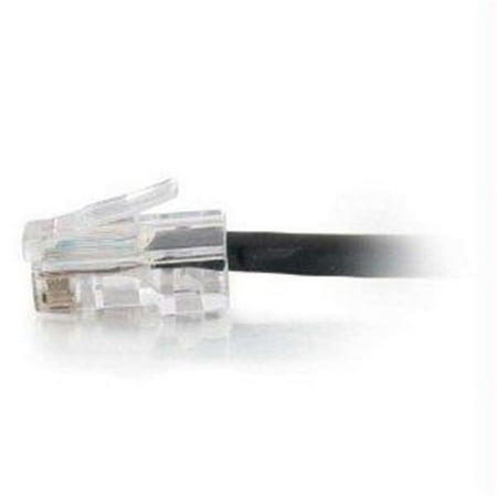 UPC: 0757120152620 | C2g 75ft Cat5e Assembled Plenum Patch Cable – Black – 15262