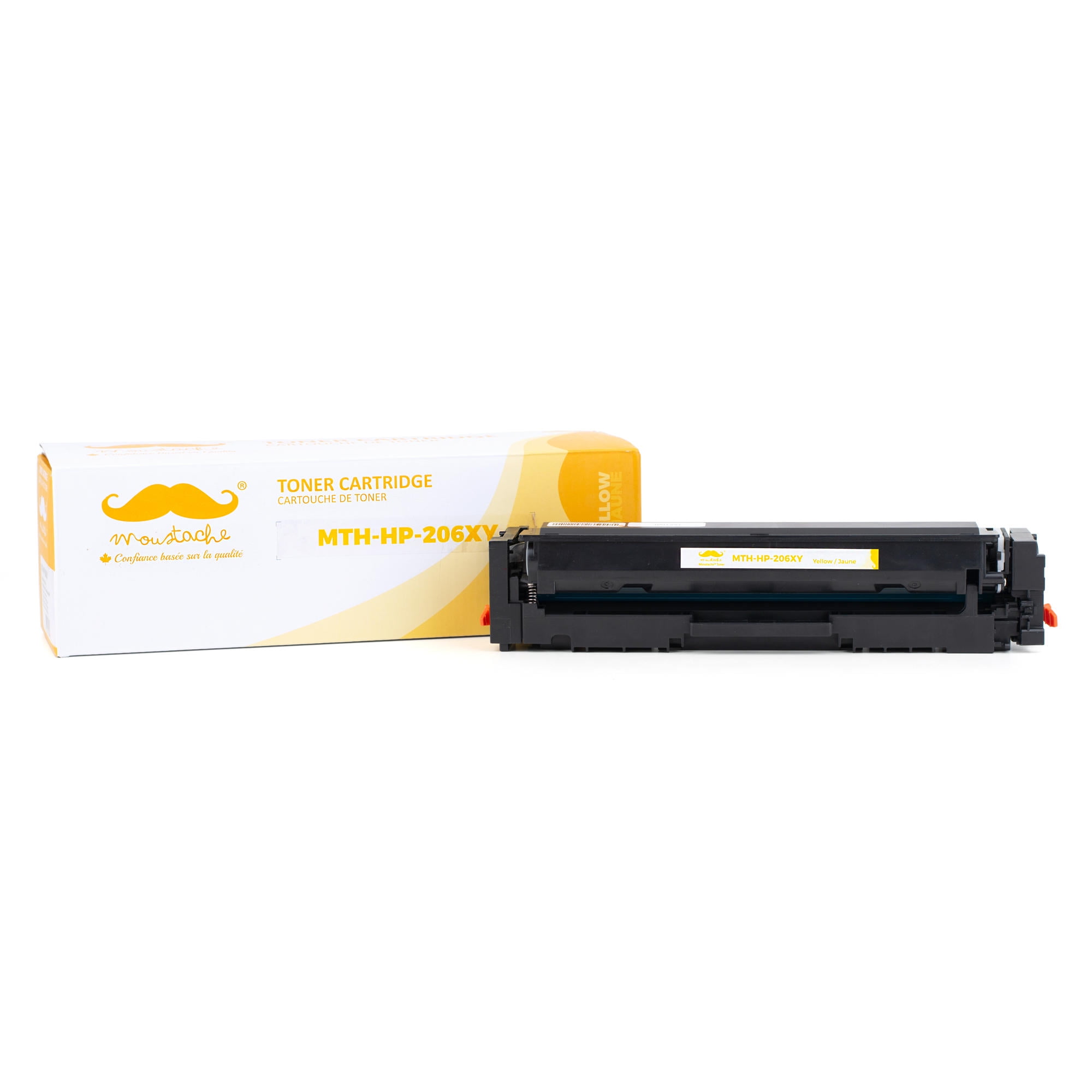 Compatible HP 206X W2112X Yellow Toner Cartridge for HP Color LaserJet Pro M255dw, M255nw, MFP 