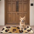 thumbnail image 4 of Gold and Brown Of Leopard Print Door Rugs,Washable Non Slip Door Mats Indoor,Decorative Door Mats,Entry Mat Indoor for Entrance,Bedroom,Kitchen,Bathroom,16"x47", 4 of 6