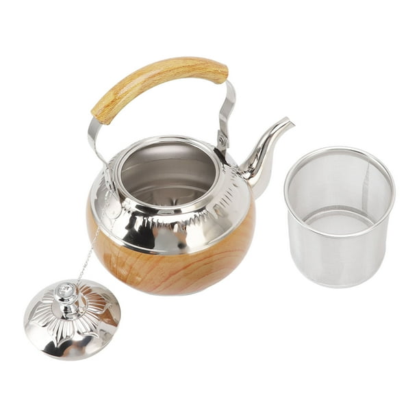 Bouilloire à Eau Sur La Cuisinière, Théière Sifflante En