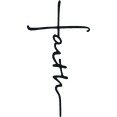 thumbnail image 2 of Faith Cross - Metal Wall Decor, 2 of 8