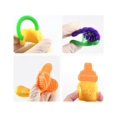 thumbnail image 3 of Juguetes para la dentición del bebé - Mordedores seguros para el congelador de silicona orgánica natural sin BPA para bebés recién nacidos, suaves y texturizados - Regalo para baby shower, Sandía-Sandía- Sincero Electrónica, 3 of 5