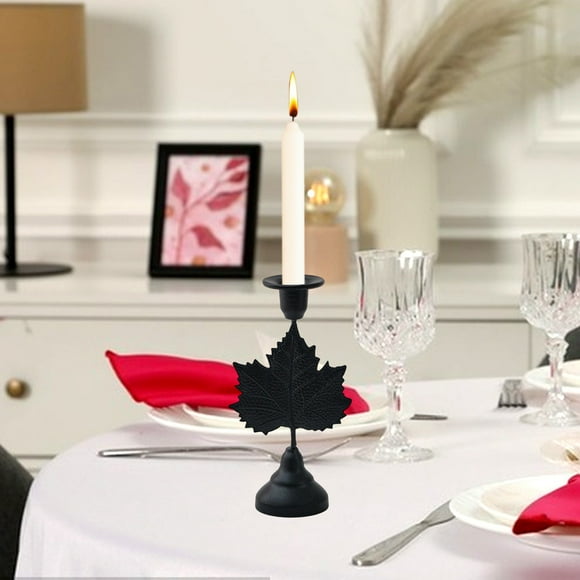 Xihbxyly Candelabro Vintage con Diseño de Flor, Elegante Decoración para El Hogar, Accesorio para Cenas Románticas, Versátil para Sala de Estar o Dormitorio, Decoración para Bodas y Eventos, Tamaño 1