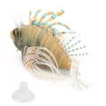 thumbnail image 1 of Luminous Fake Fish, Fake Fish Artificially Made With Suction Cup For Decoration Black Orange, 1 of 8