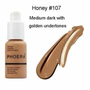 Twin Pack Phoera Foundation Makeup Full Coverage Liquid Base Brighten Long Lasting Twin Pack