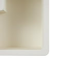 thumbnail image 5 of DecMode 24" x 10" 4-Tier Cream Geometric Wall Shelf with Arched Block Shapes, 5 of 16