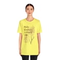 thumbnail image 4 of Make Kindness A Way Of Life Unisex Streetwear Jersey Short Sleeve T-Shirt, 4 of 10