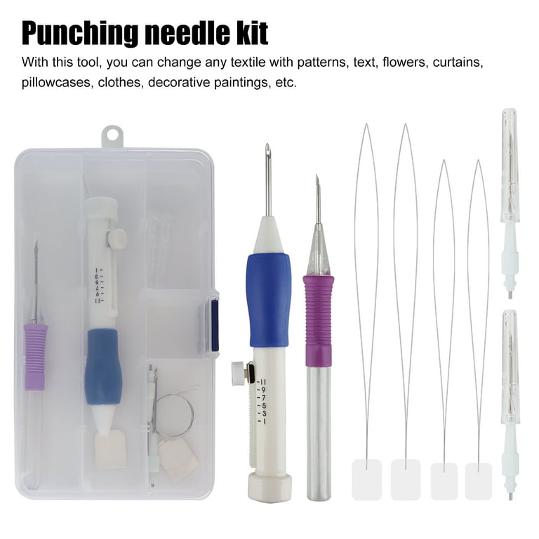 Needle Punch Embroidery Kit Needle Stitching Home DIY - Walmart