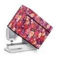 thumbnail image 2 of HELLHERO Dust Cover for Sewing Machine 17.7x8.6x12.5 Inch Top Handle Dust-Proof Simple Rose Pattern, 2 of 8