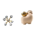 thumbnail image 6 of Mini Animal Statue Sphere Figurine Desktop Ornamental Glass Sculpture for Desk Office Shelf Living Room Home Decoration, 6 of 8