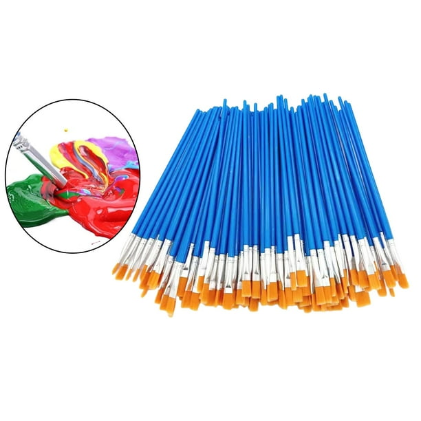 de pinceles profesionales para , , cabellero, acrílico, , acuarela, kits de pintura para artistas para y adultos, manualidades Punta plana perfecl Pinceles de pintura artista