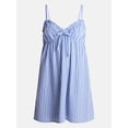 thumbnail image 5 of No Boundaries Poplin Mini Sundress, Women's XXS - XXL, 5 of 5