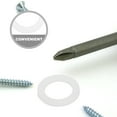 thumbnail image 3 of SHOWERORO 100Ud Sellos De Silicona Para Válvulas Y Mangueras Con Gran Compresión Y Absorción De Golpes, 3 of 8