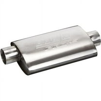 Borla Exhaust BRL40359 3 in. 14 x 4 x 9.5 Offset & Center Muffler
