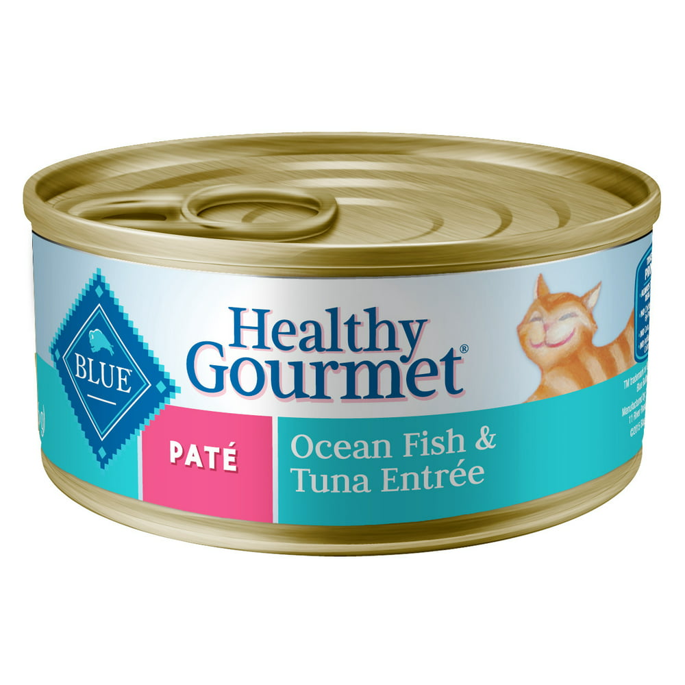 Blue Buffalo Healthy Gourmet Natural Adult Pate Wet Cat Food, Ocean
