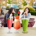 thumbnail image 6 of [Individually Wrapped] Siloon100 Pcs Disposable Jumbo Straws,Wide-mouthed Clear Milkshakes Plastic Drinking Straws,(9.45"Long and 0.43"Diameter) BPA FREE, 6 of 7