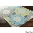 thumbnail image 4 of Hand-Hooked Chowk Poly Acrylic Rug (3' x 5'), 4 of 5