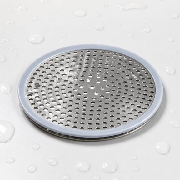 Shower Drain Hair Catcher,Sink Drain Strainer,Shower Drain Cover,Stainless Steel And Silicone Shower Stall Drain Protector,For Bathroom Shower & Bathtub