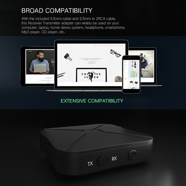 KN319 in Bluetooth Audio Transmitter Receiver Bluetooth Music
