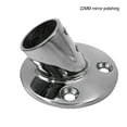 thumbnail image 4 of pitrice Mounting Handrail Fine Workmanship Stainless Steel Bracket Smooth Delicate Stanchion Dock 60掳 Shipping Anti-Corrosion 22MM 22MM, 4 of 6