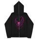 thumbnail image 1 of Sudaderas informales con estampado de calavera Y2k para hombre y mujer, sudaderas con capucha góticas para parejas, sudadera con cremallera de talla grande Harajuku Y2k, 1 of 5