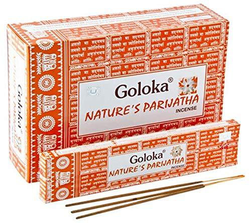 Goloka Incense Sticks 100 grams Nag Champa Agarbathi Free Shipping 