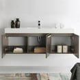 thumbnail image 4 of Fresca Fcb8093-I Vista 59" Wall Mounted Single Basin Vanity Set - MultiColor, 4 of 5