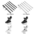 thumbnail image 6 of Flag Pole Kit Flagpole Yard Porch Oblique Wall Aluminum Alloy Base Truck Metal Flagpoles, 6 of 7